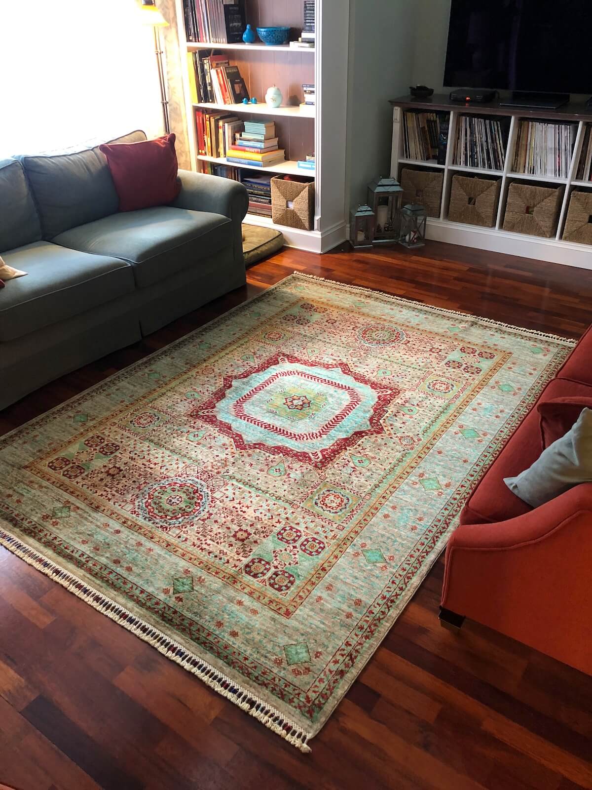 Afghan Memluk Handwoven Rug by Camel Carpet
