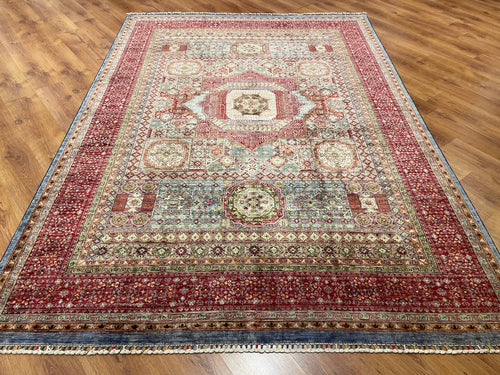 Afghan Memluk Handwoven Rug – 209X294 by Camel Carpet