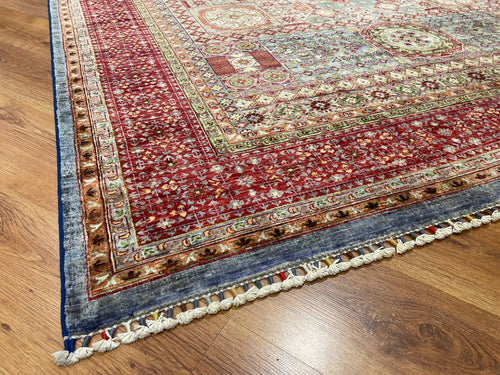 Afghan Memluk Handwoven Rug – 209X294 by Camel Carpet