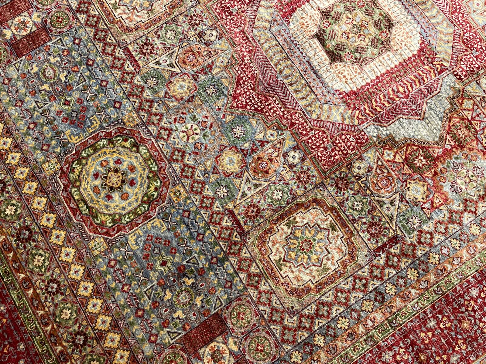 Afghan Memluk Handwoven Rug – 209X294 by Camel Carpet