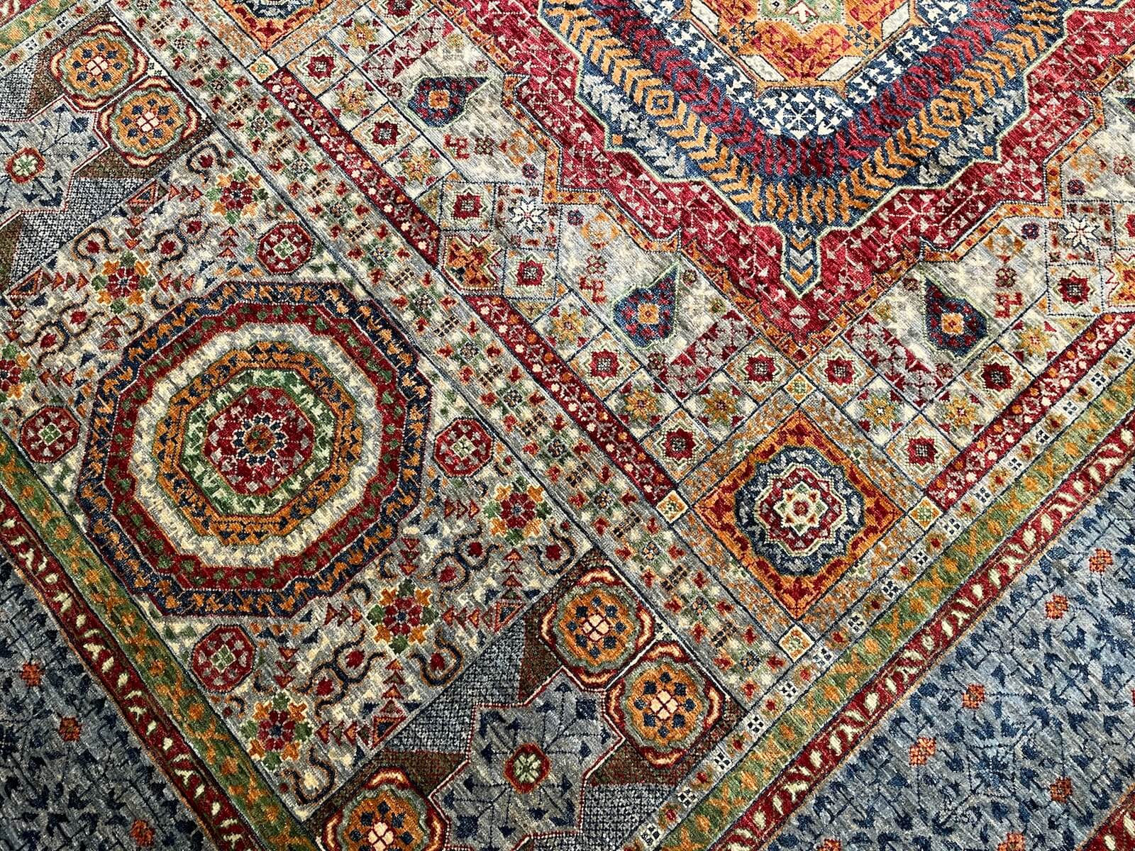 Afghan Memluk Handwoven Rug – 205X300 by Camel Carpet