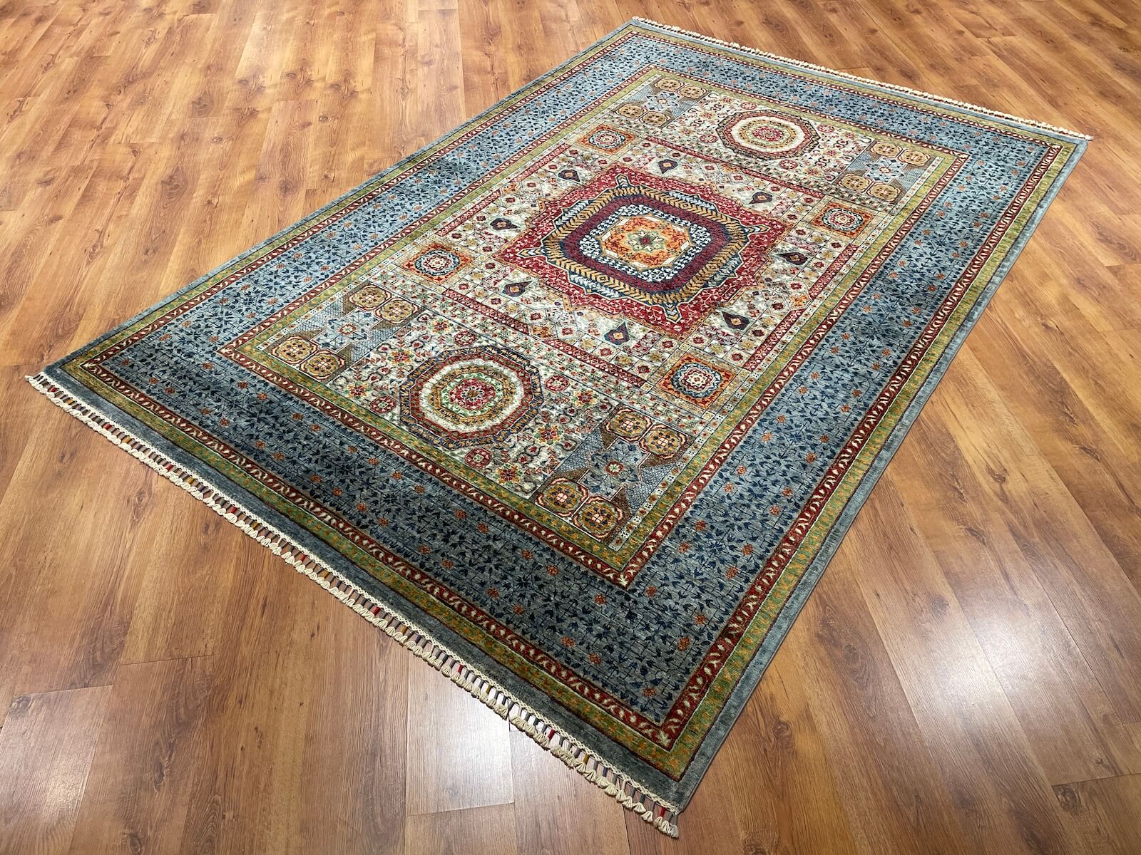 Afghan Memluk Handwoven Rug – 205X300 by Camel Carpet