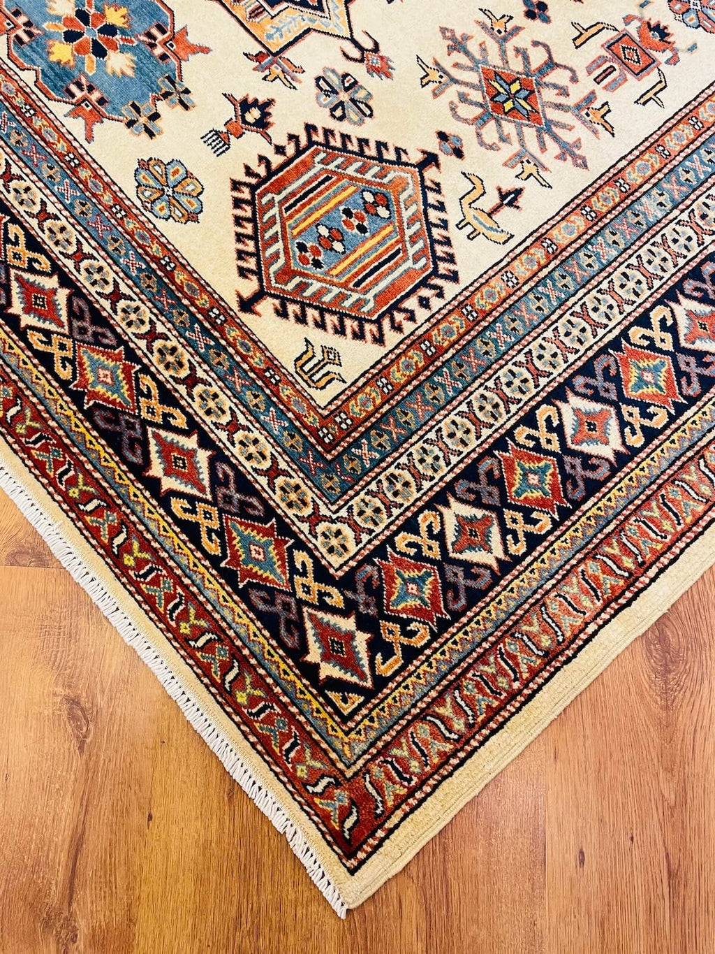 Afghan Sirvan Handwoven Rug – 078355 by Camel Carpet