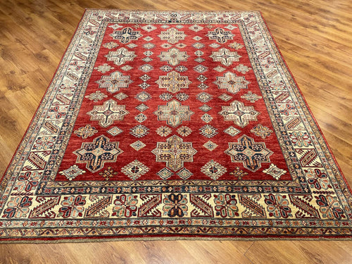 Afghan Sirvan Handwoven Rug – 078589 by Camel Carpet