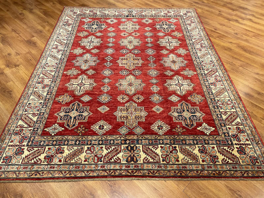 Afghan Sirvan Handwoven Rug – 078589 by Camel Carpet