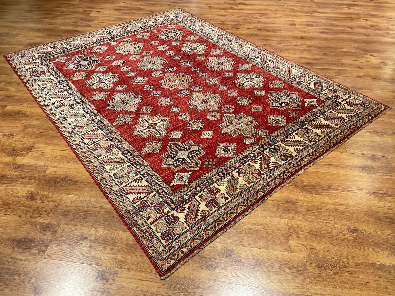 Afghan Sirvan Handwoven Rug – 078589 by Camel Carpet