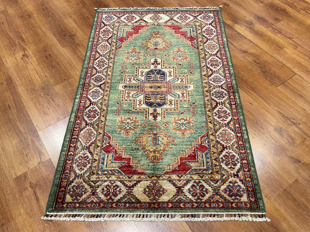 Afghan Sirvan Handwoven Rug – 103X157 by Camel Carpet