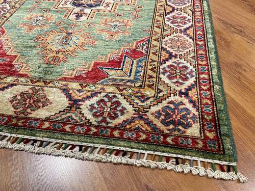 Afghan Sirvan Handwoven Rug – 103X157 by Camel Carpet
