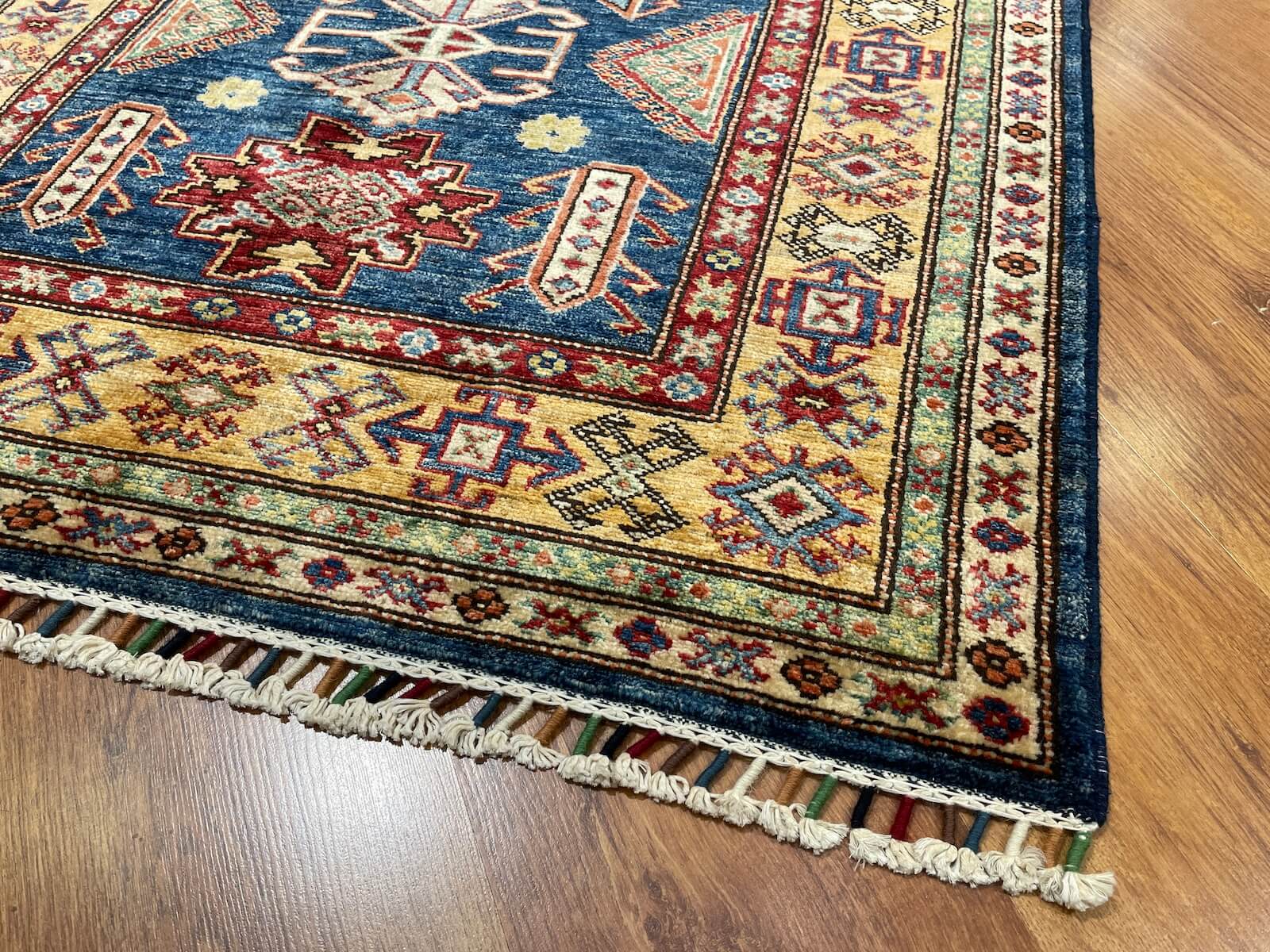 Afghan Sirvan Handwoven Rug – 101X150 by Camel Carpet