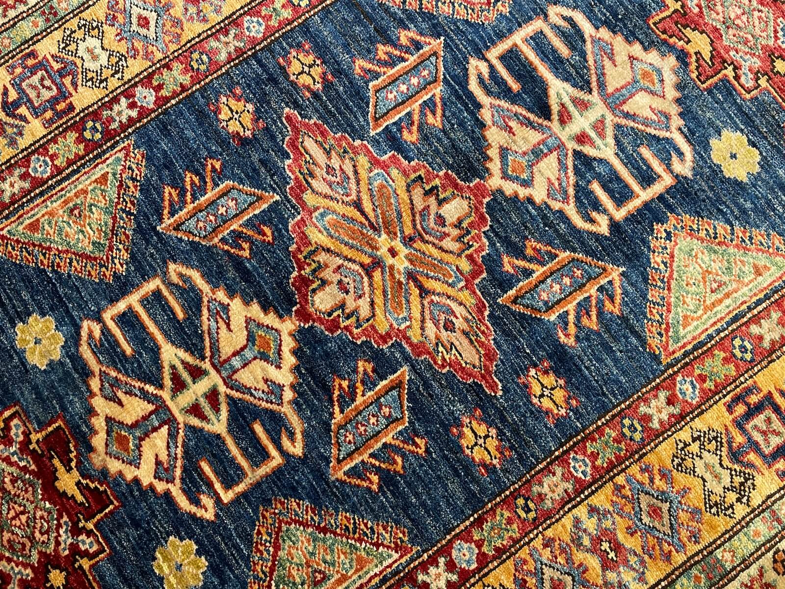 Afghan Sirvan Handwoven Rug – 101X150 by Camel Carpet
