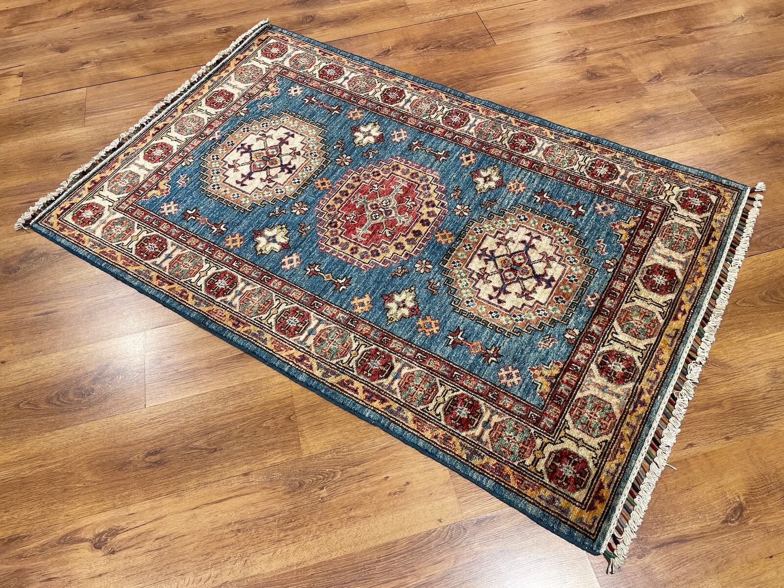 Afghan Sirvan Handwoven Rug – 102X155 by Camel Carpet