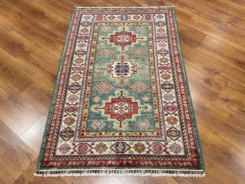 Afghan Sirvan Handwoven Rug – 100X144 by Camel Carpet