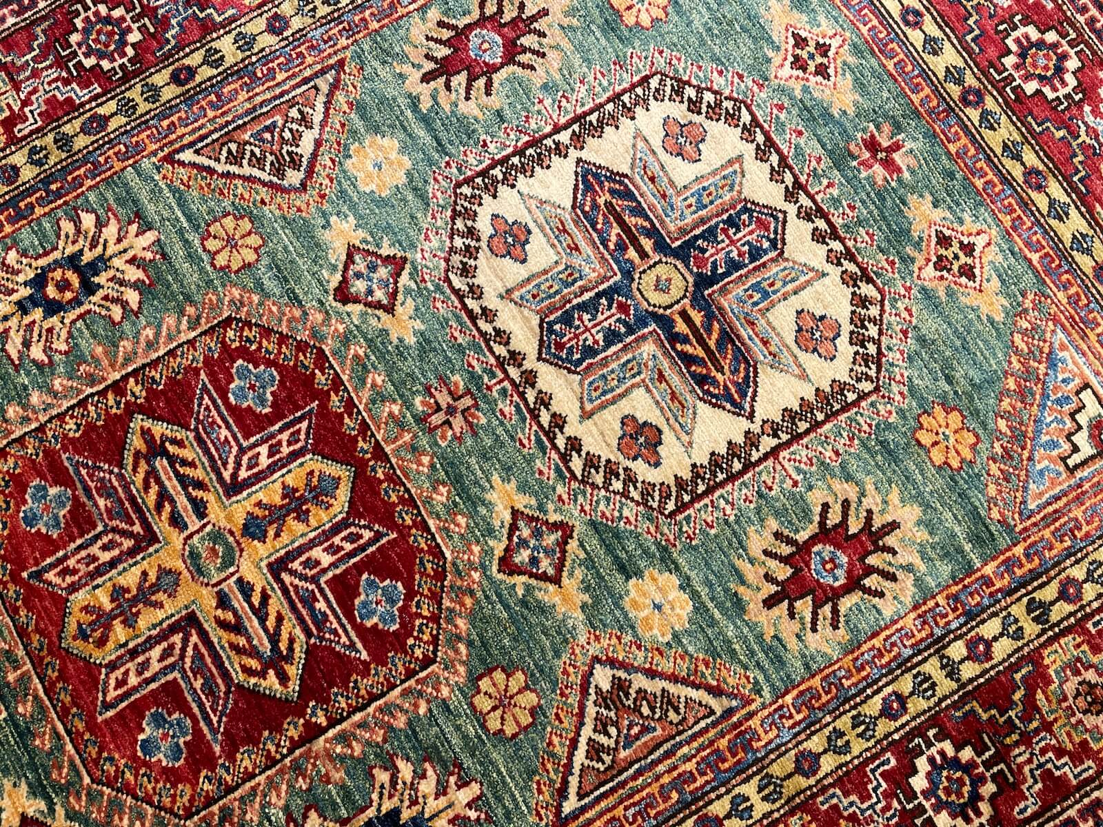 Afghan Sirvan Handwoven Rug – 116X183 by Camel Carpet