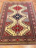 Afghan Sirvan Handwoven Rug – 039416 by Camel Carpet