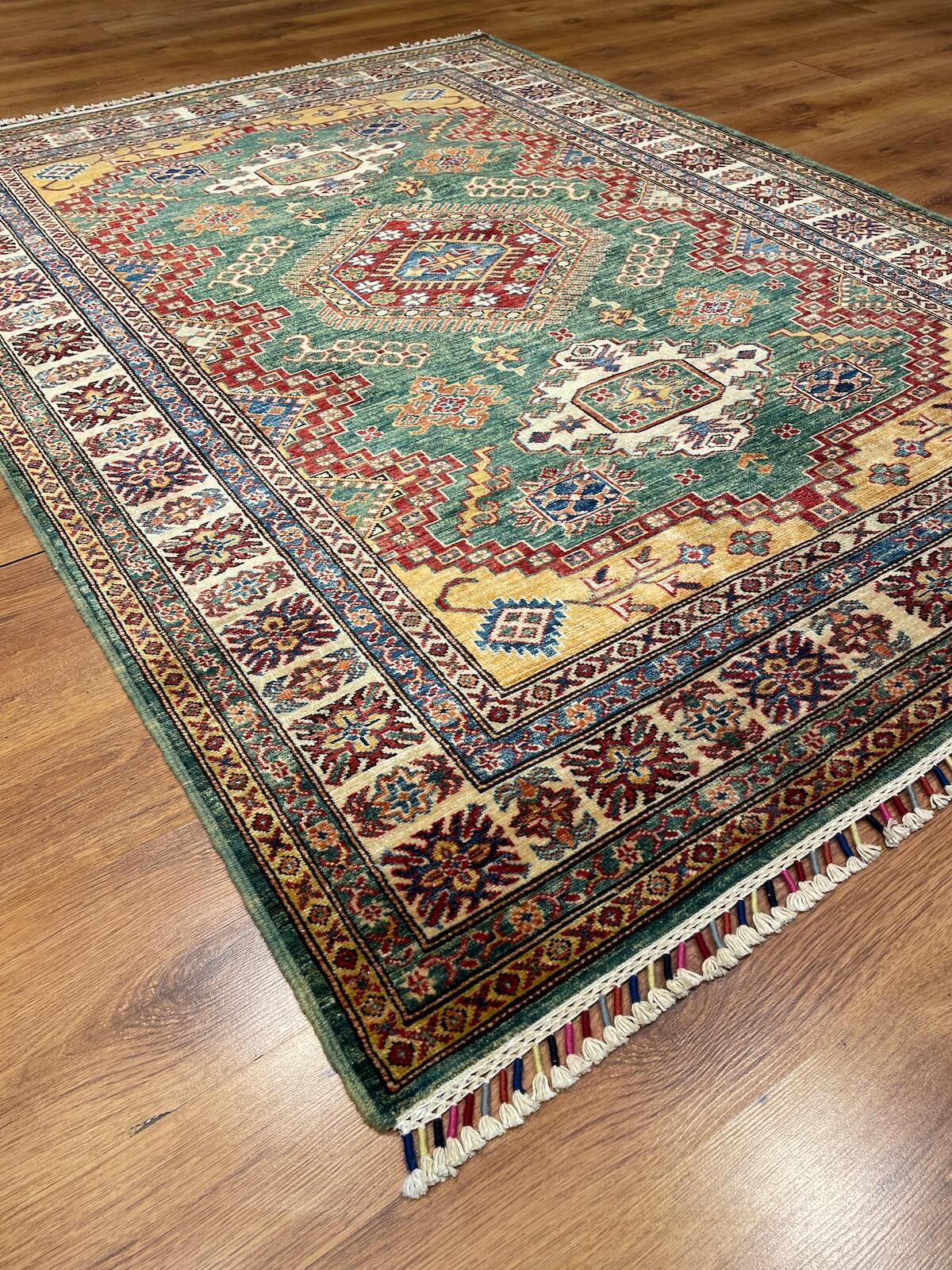 Afghan Sirvan Handwoven Rug – 147X198 by Camel Carpet