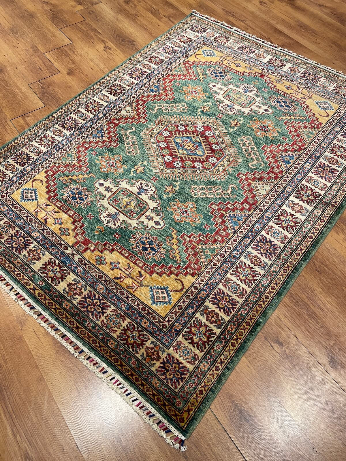 Afghan Sirvan Handwoven Rug – 147X198 by Camel Carpet