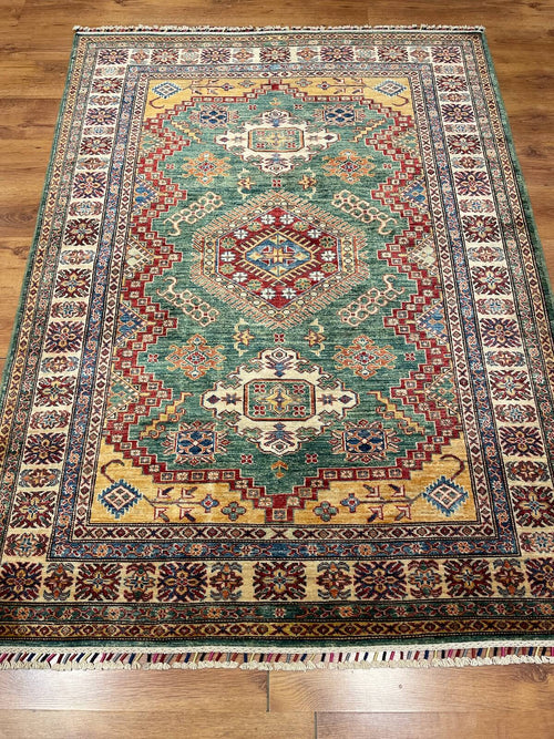 Afghan Sirvan Handwoven Rug – 147X198 by Camel Carpet