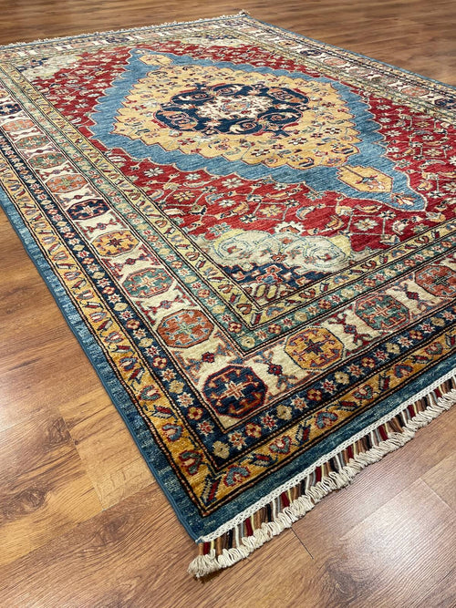 Afghan Sirvan Handwoven Rug – 179X246 by Camel Carpet