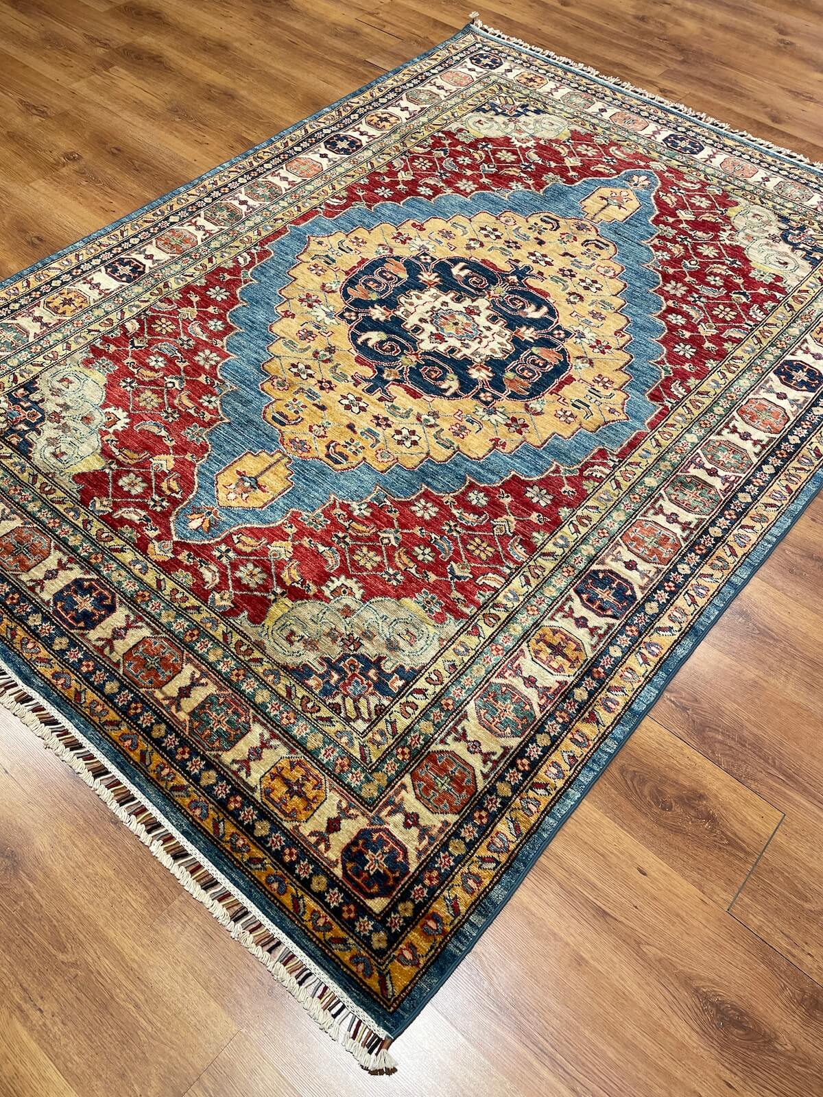 Afghan Sirvan Handwoven Rug – 179X246 by Camel Carpet
