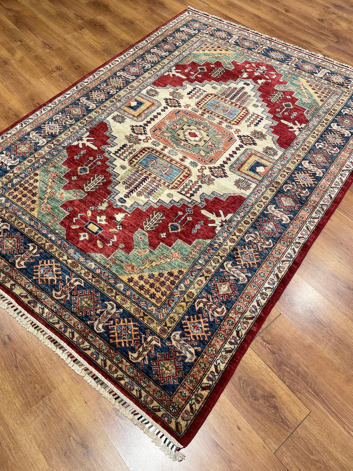 Afghan Sirvan Handwoven Rug – 174X243 by Camel Carpet