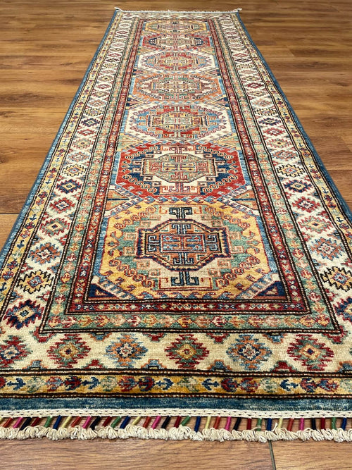 Afghan Sirvan Handwoven Runner Rug – 80X249 by Camel Carpet