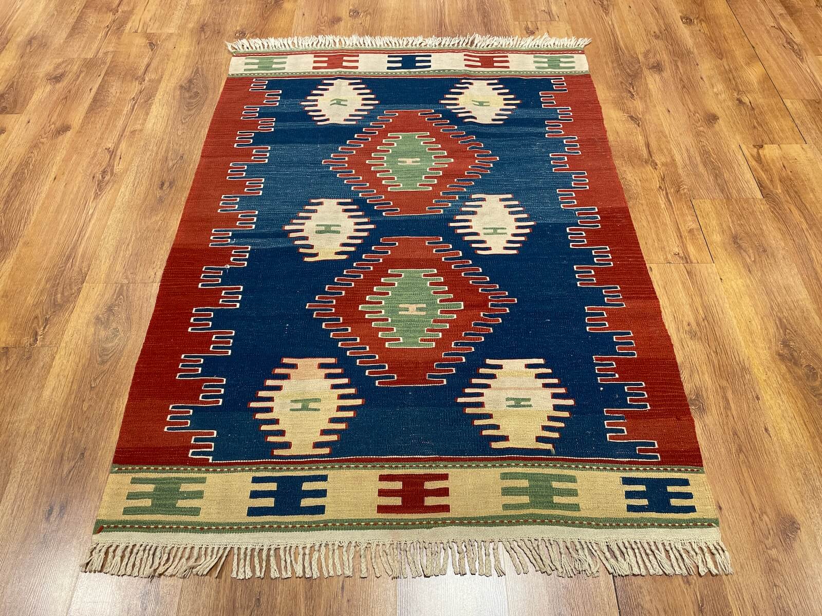 Anatolian Handwoven Kilim – 118X163 by Camel Carpet