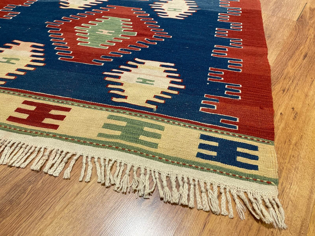 Anatolian Handwoven Kilim – 118X163 by Camel Carpet