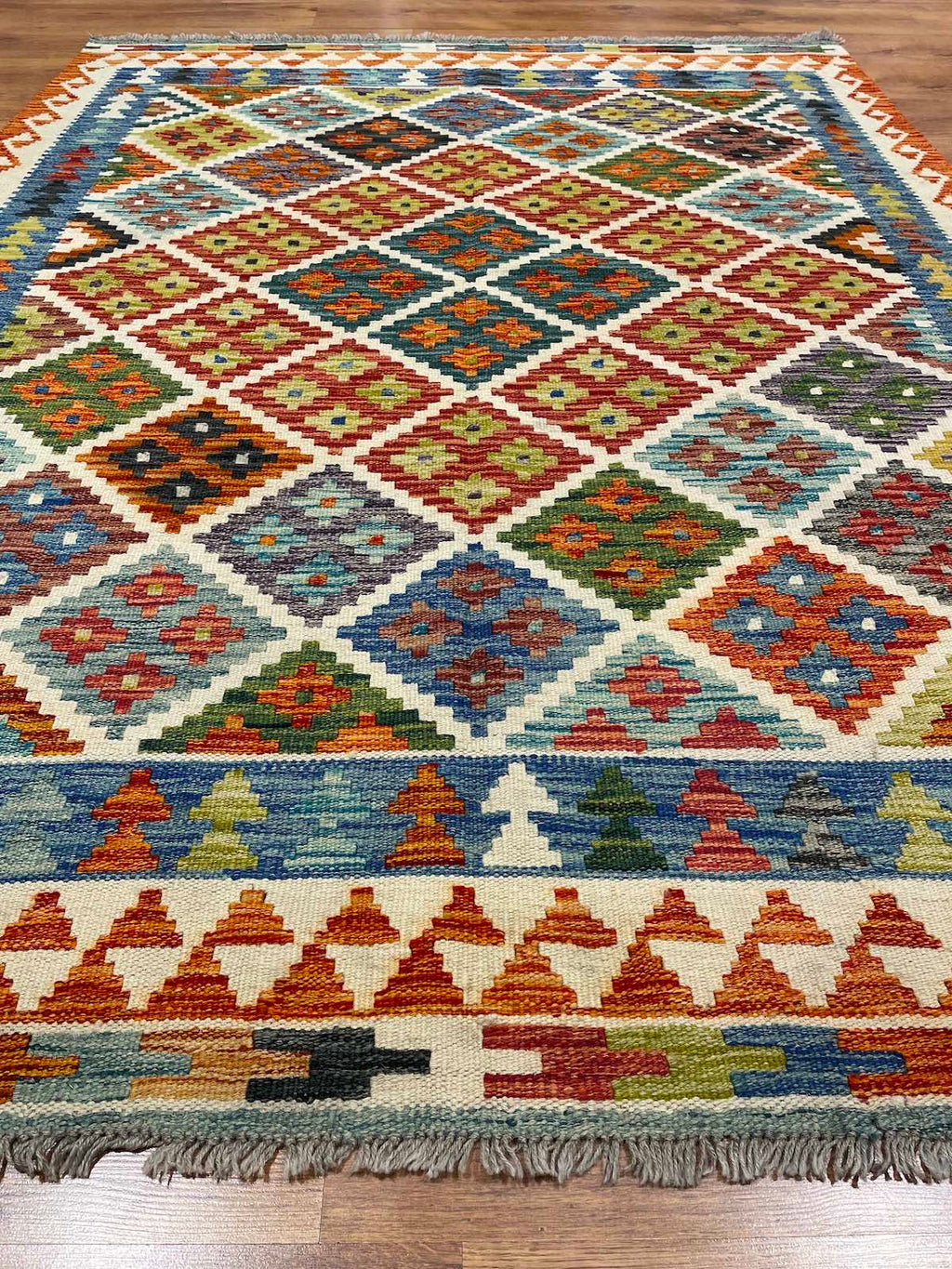 Anatolian Handwoven Kilim – 149X200 by Camel Carpet