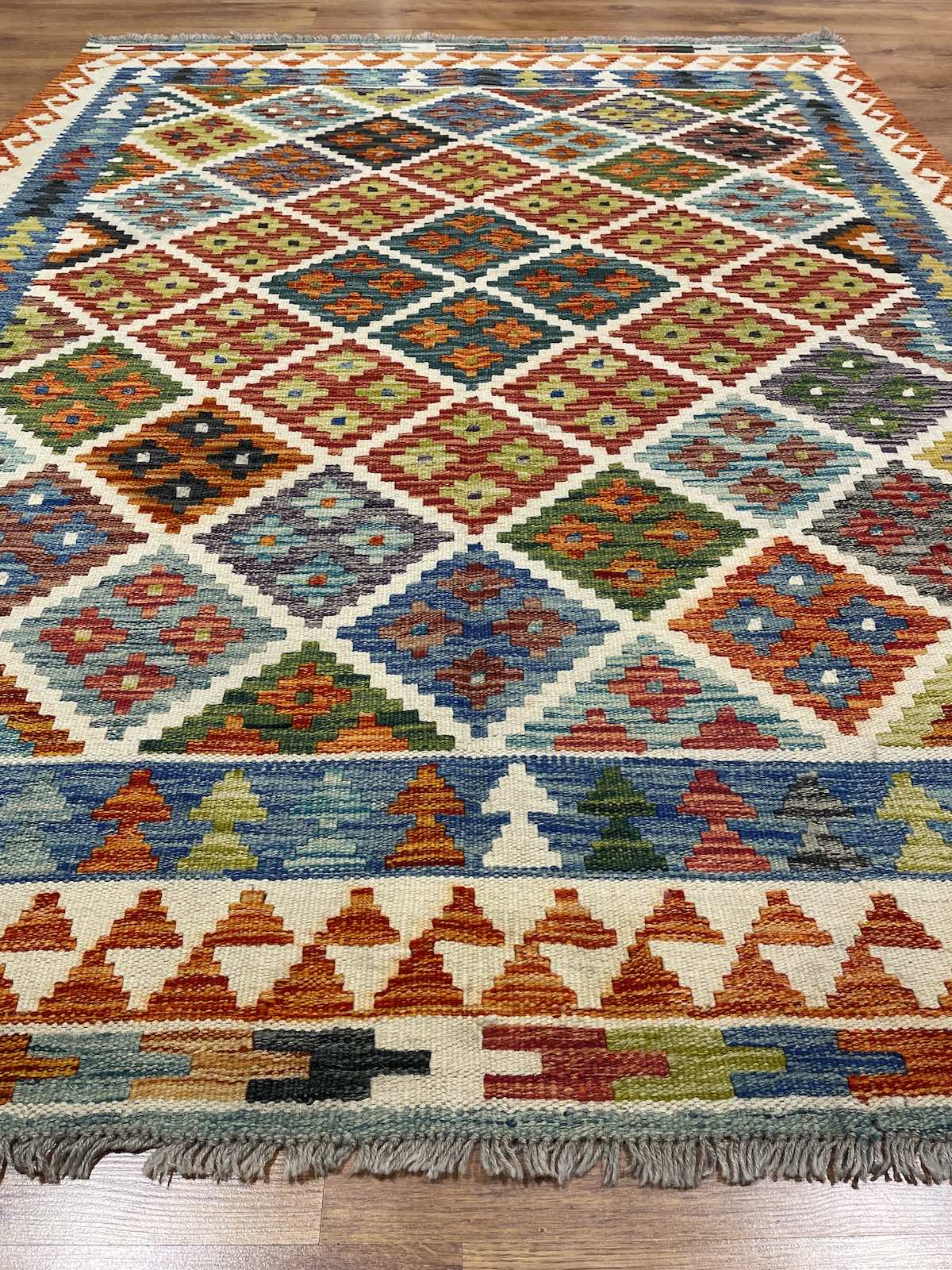 Anatolian Handwoven Kilim – 149X200 by Camel Carpet