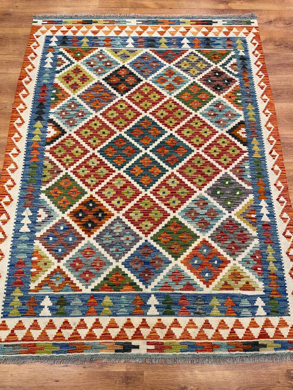 Anatolian Handwoven Kilim – 149X200 by Camel Carpet