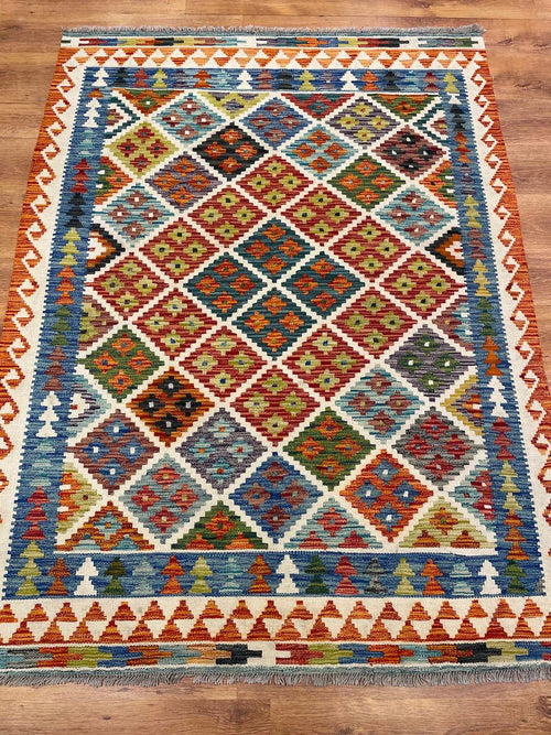 Anatolian Handwoven Kilim – 149X200 by Camel Carpet