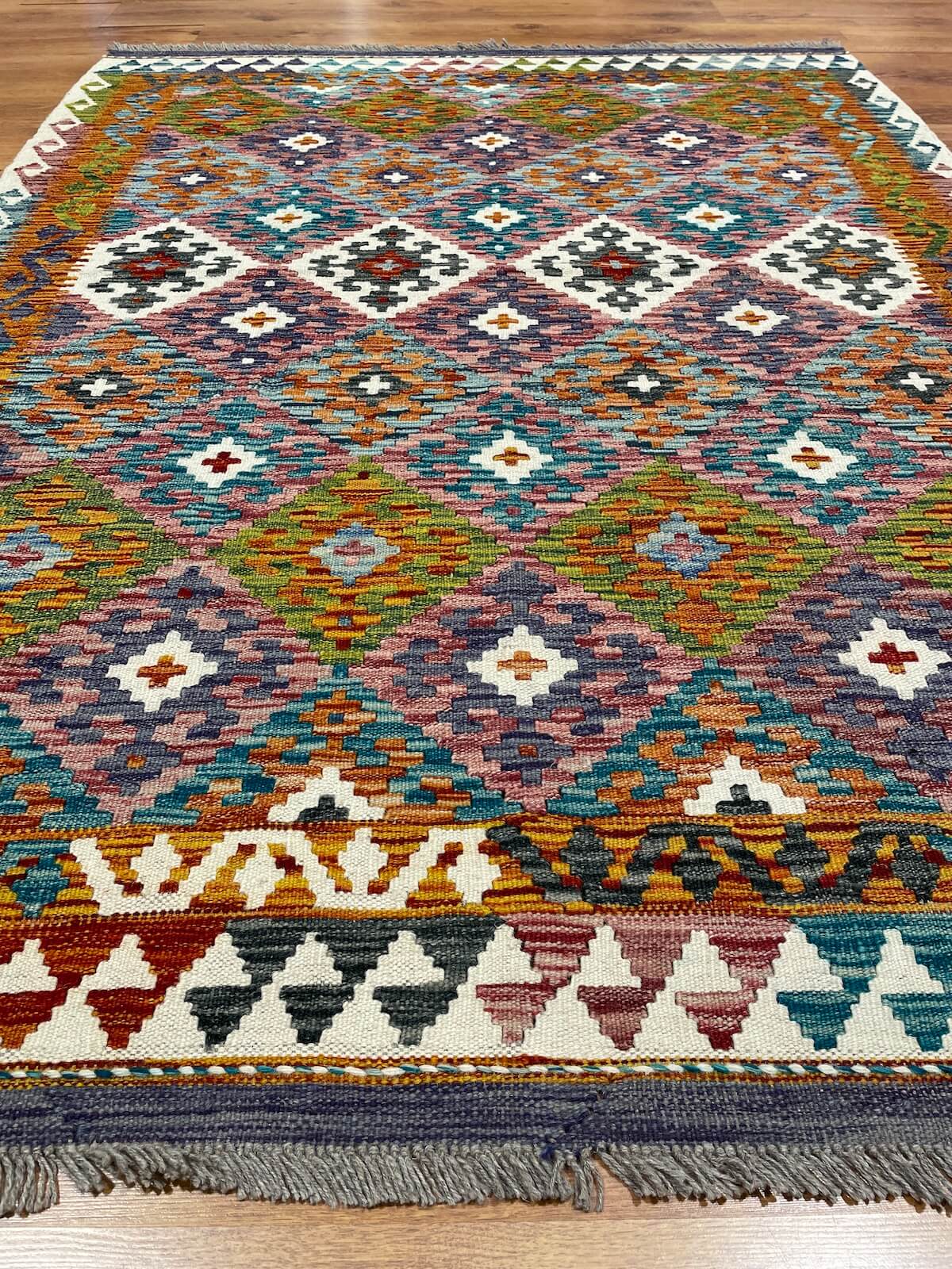 Anatolian Handwoven Kilim by Camel Carpet