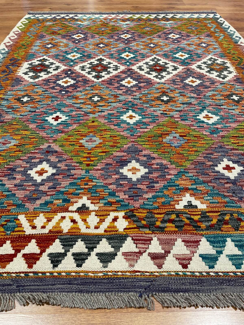 Anatolian Handwoven Kilim by Camel Carpet