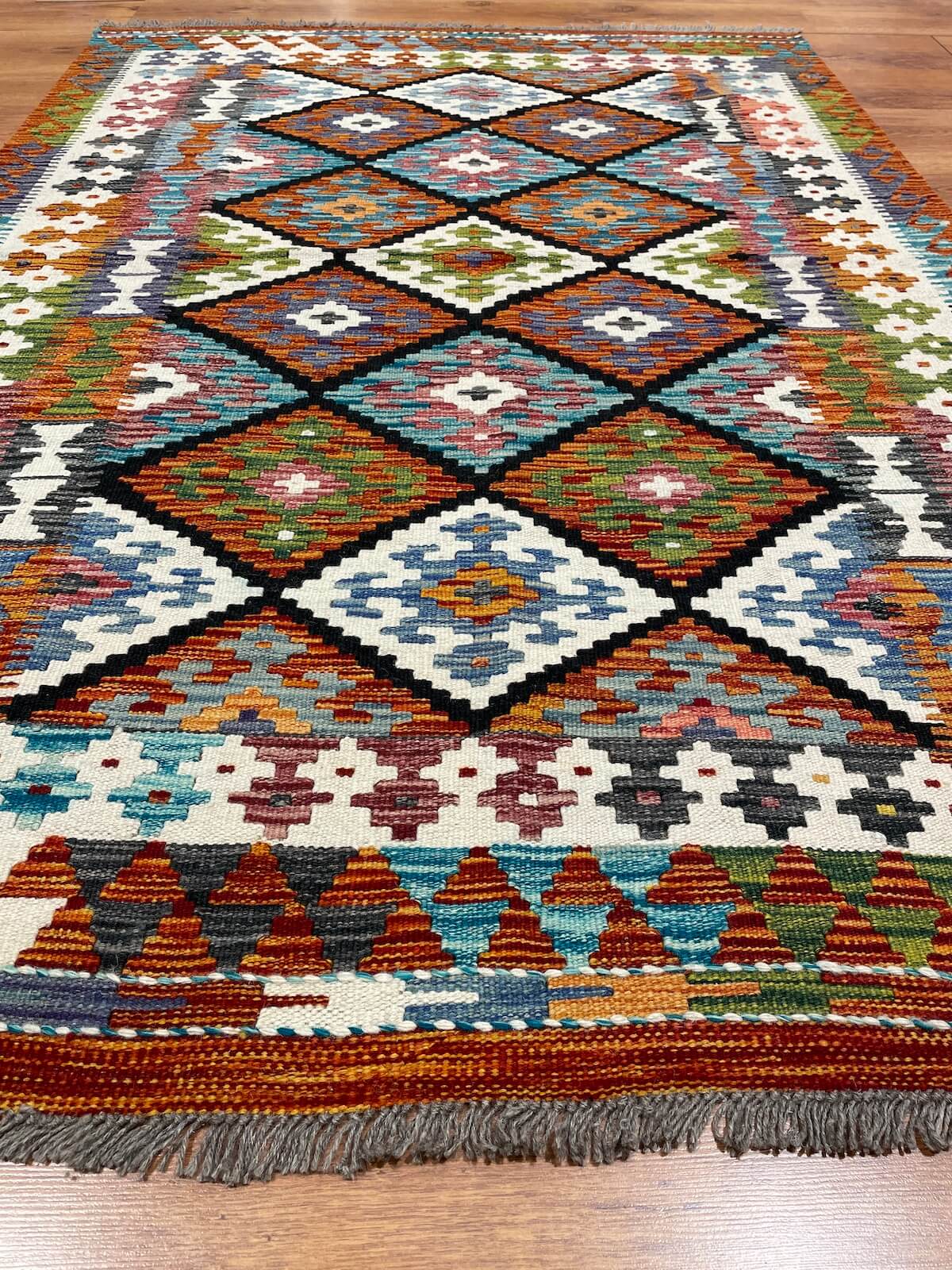 Anatolian Handwoven Kilim by Camel Carpet