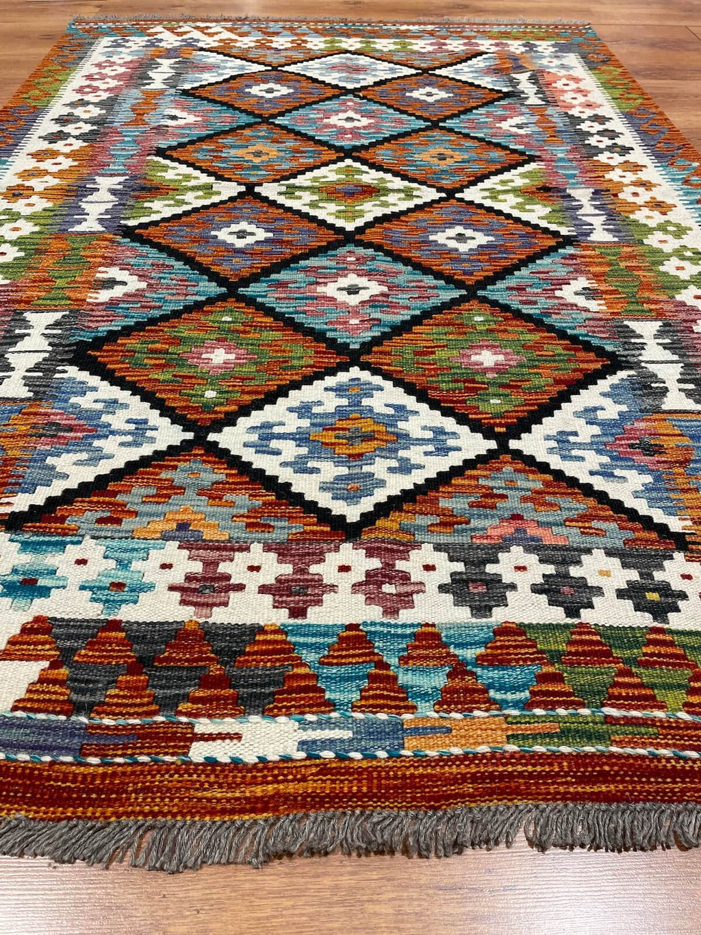 Anatolian Handwoven Kilim by Camel Carpet
