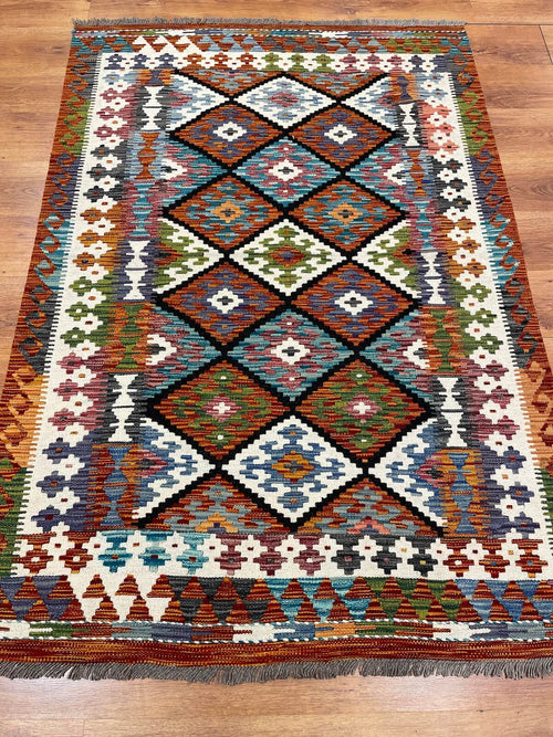Anatolian Handwoven Kilim by Camel Carpet
