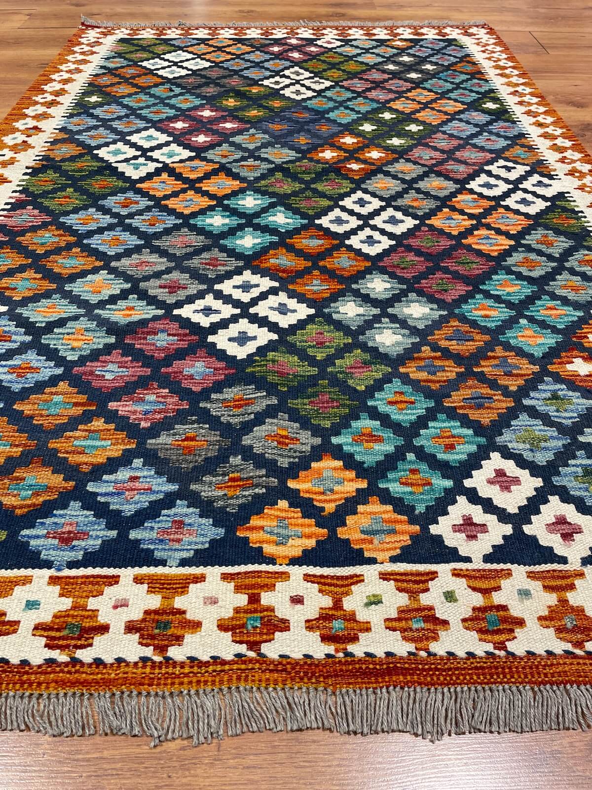 Anatolian Handwoven Kilim by Camel Carpet