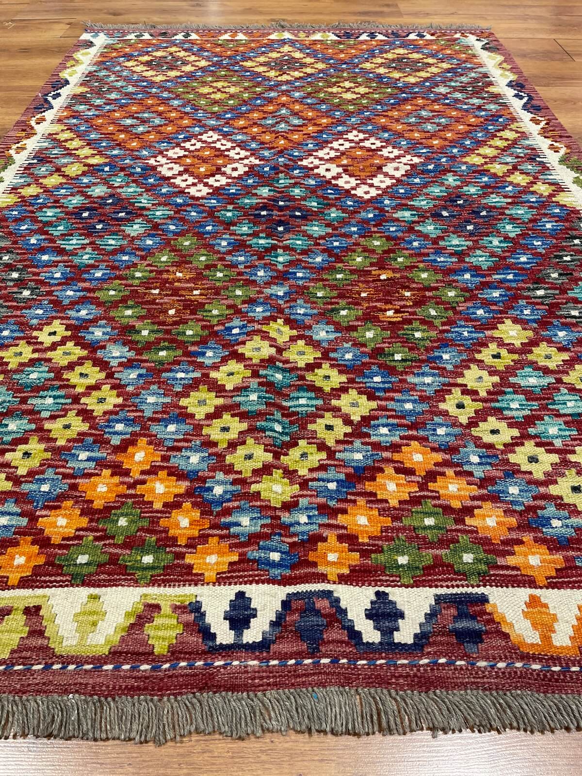 Anatolian Handwoven Kilim by Camel Carpet