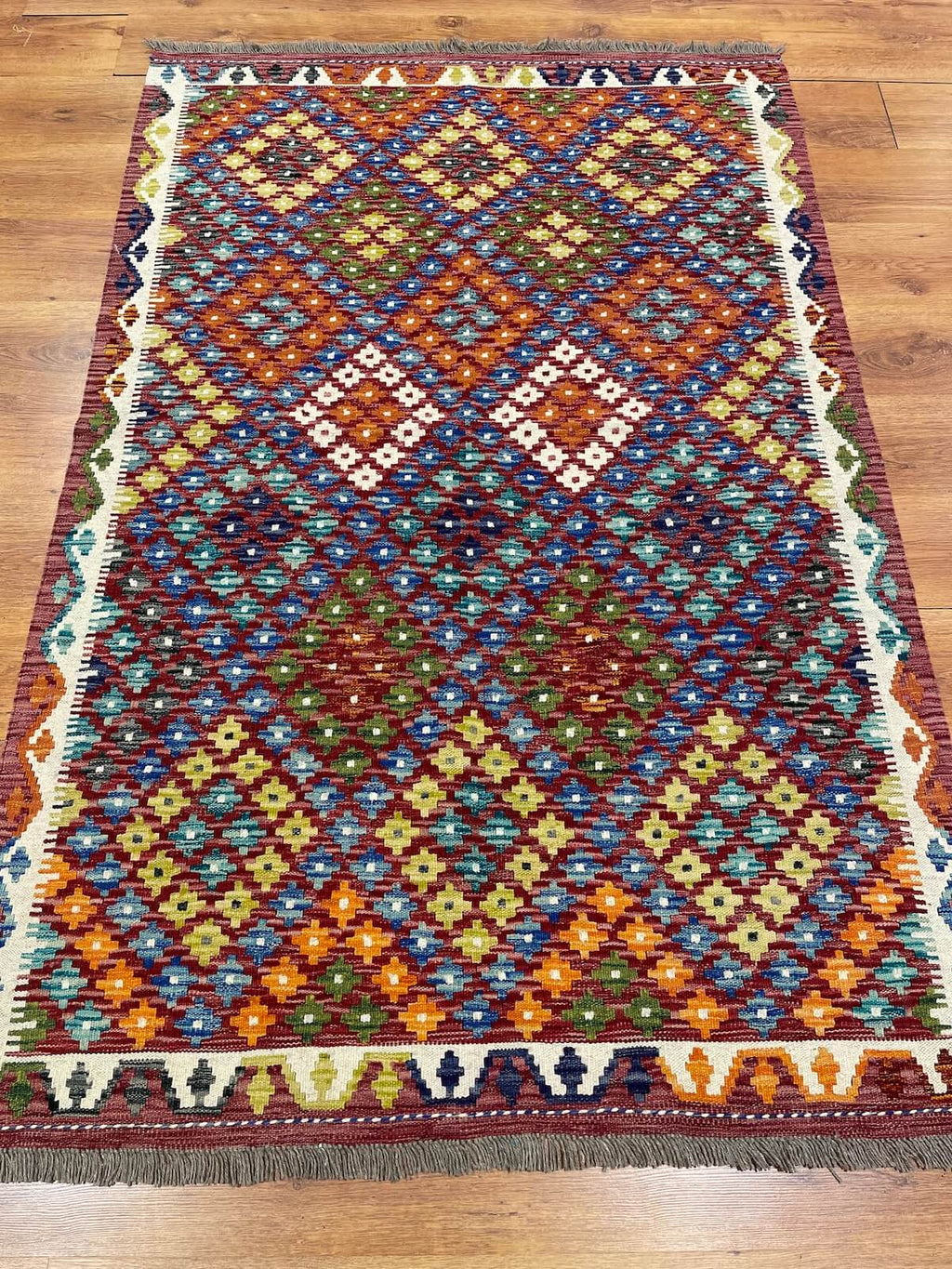 Anatolian Handwoven Kilim by Camel Carpet