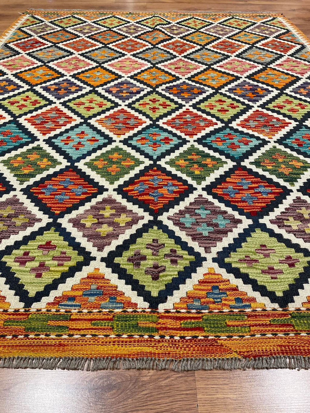 Anatolian Handwoven Kilim by Camel Carpet