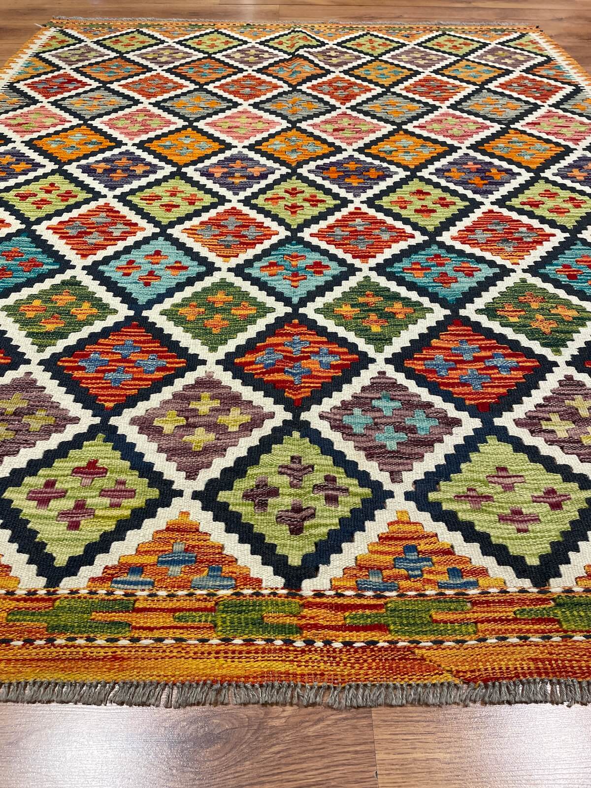 Anatolian Handwoven Kilim by Camel Carpet