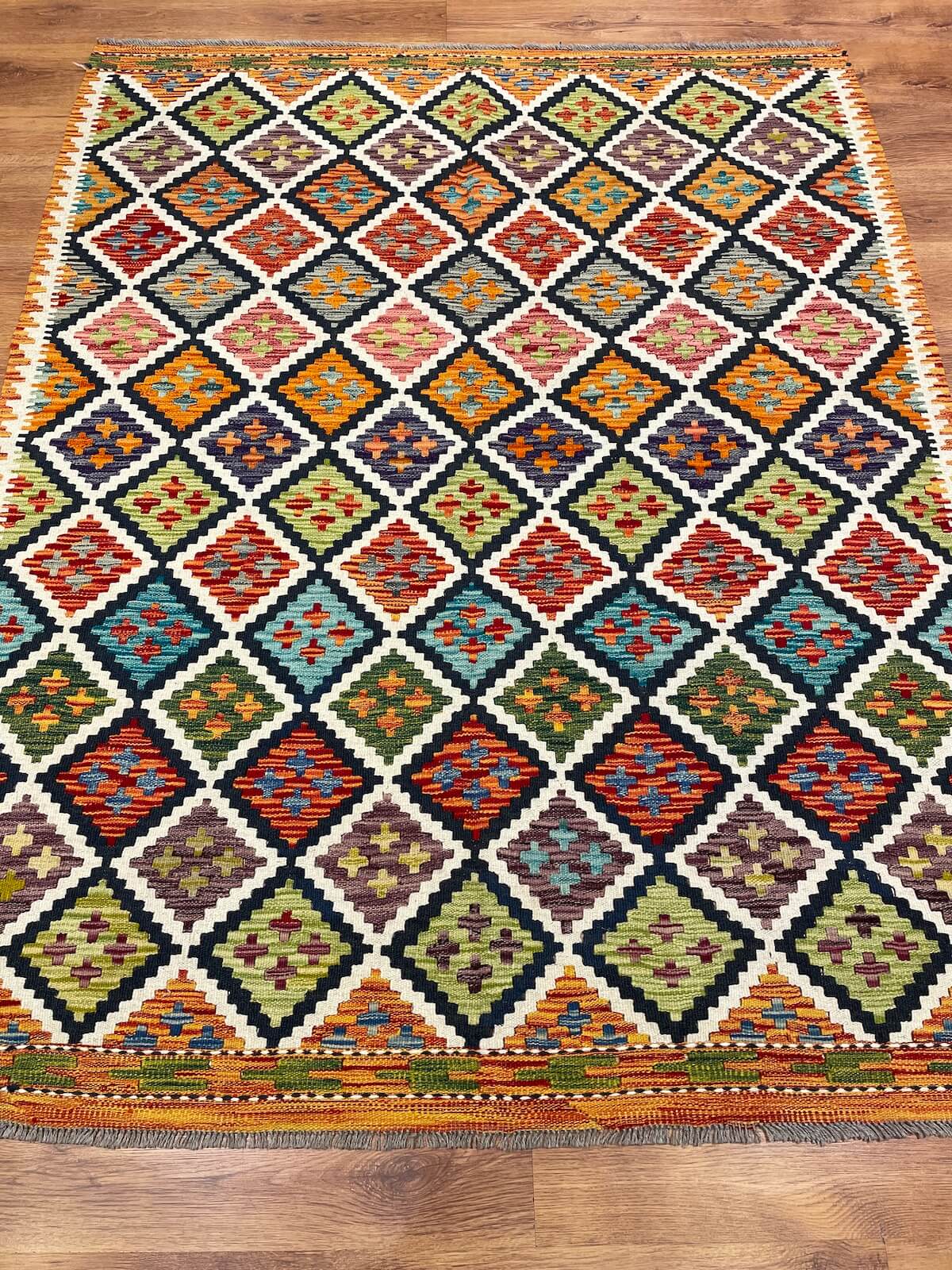 Anatolian Handwoven Kilim by Camel Carpet