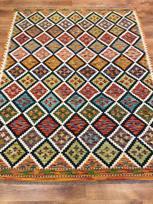 Anatolian Handwoven Kilim by Camel Carpet