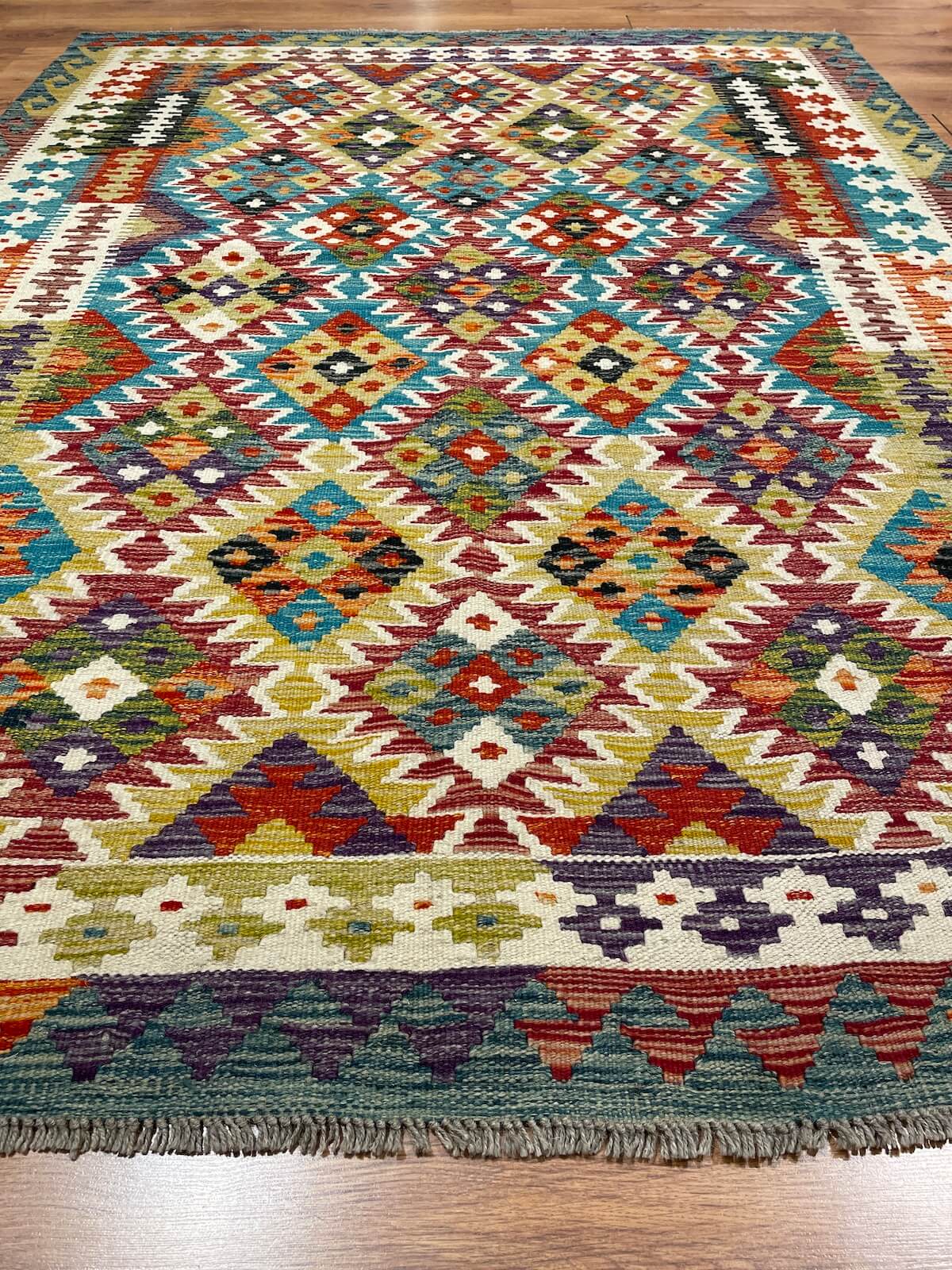 Anatolian Handwoven Kilim by Camel Carpet