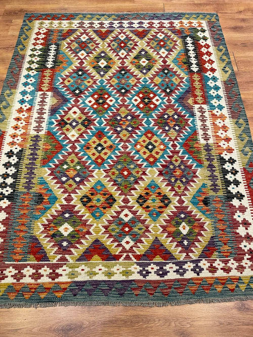 Anatolian Handwoven Kilim by Camel Carpet