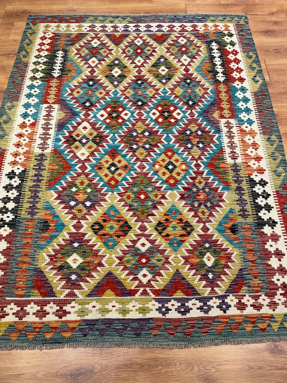 Anatolian Handwoven Kilim by Camel Carpet