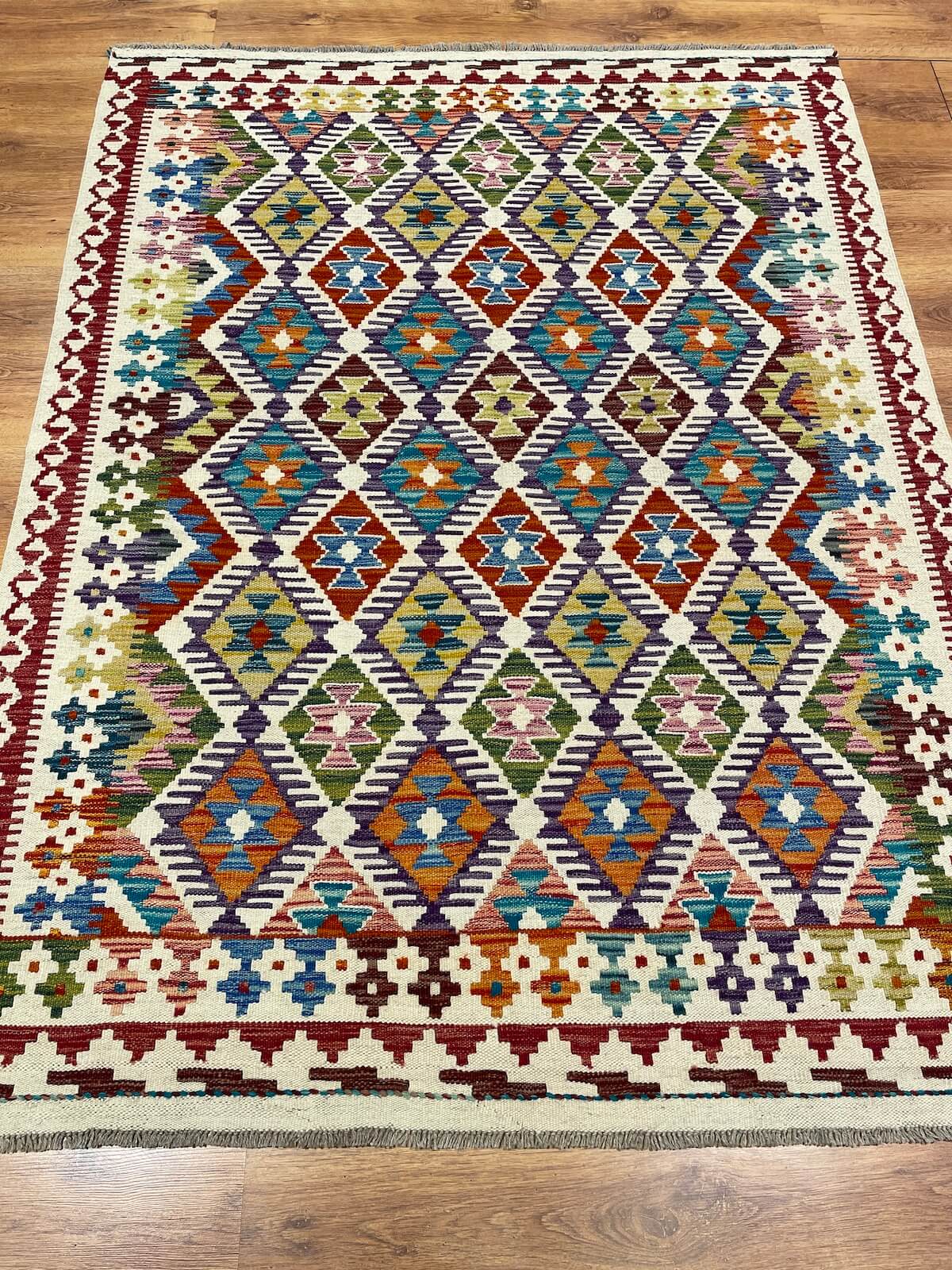 Anatolian Handwoven Kilim by Camel Carpet