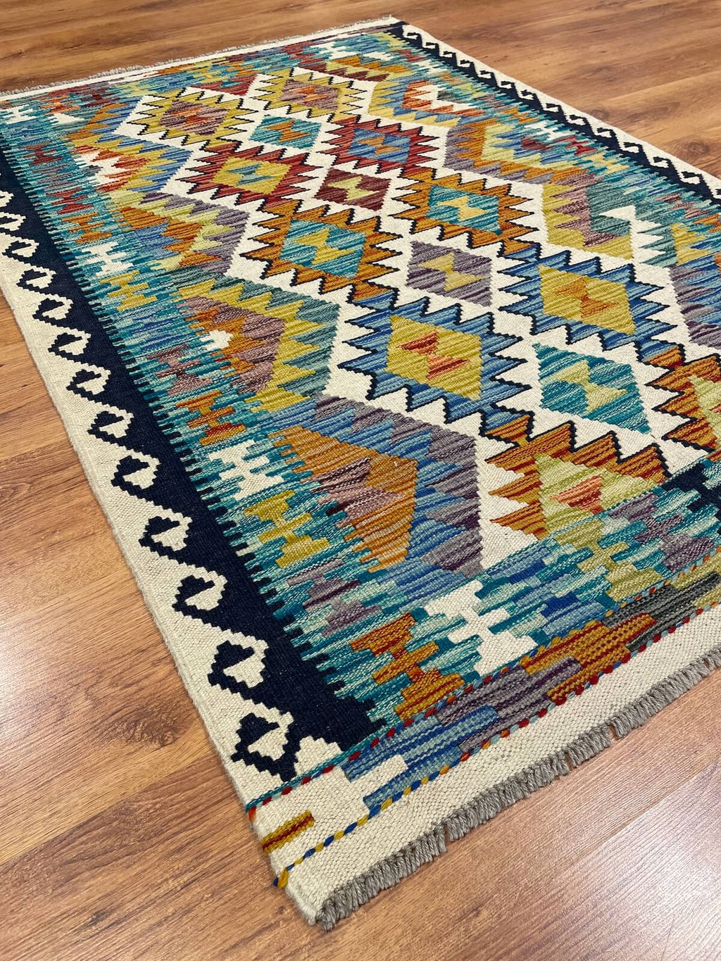 Anatolian Handwoven Kilim by Camel Carpet