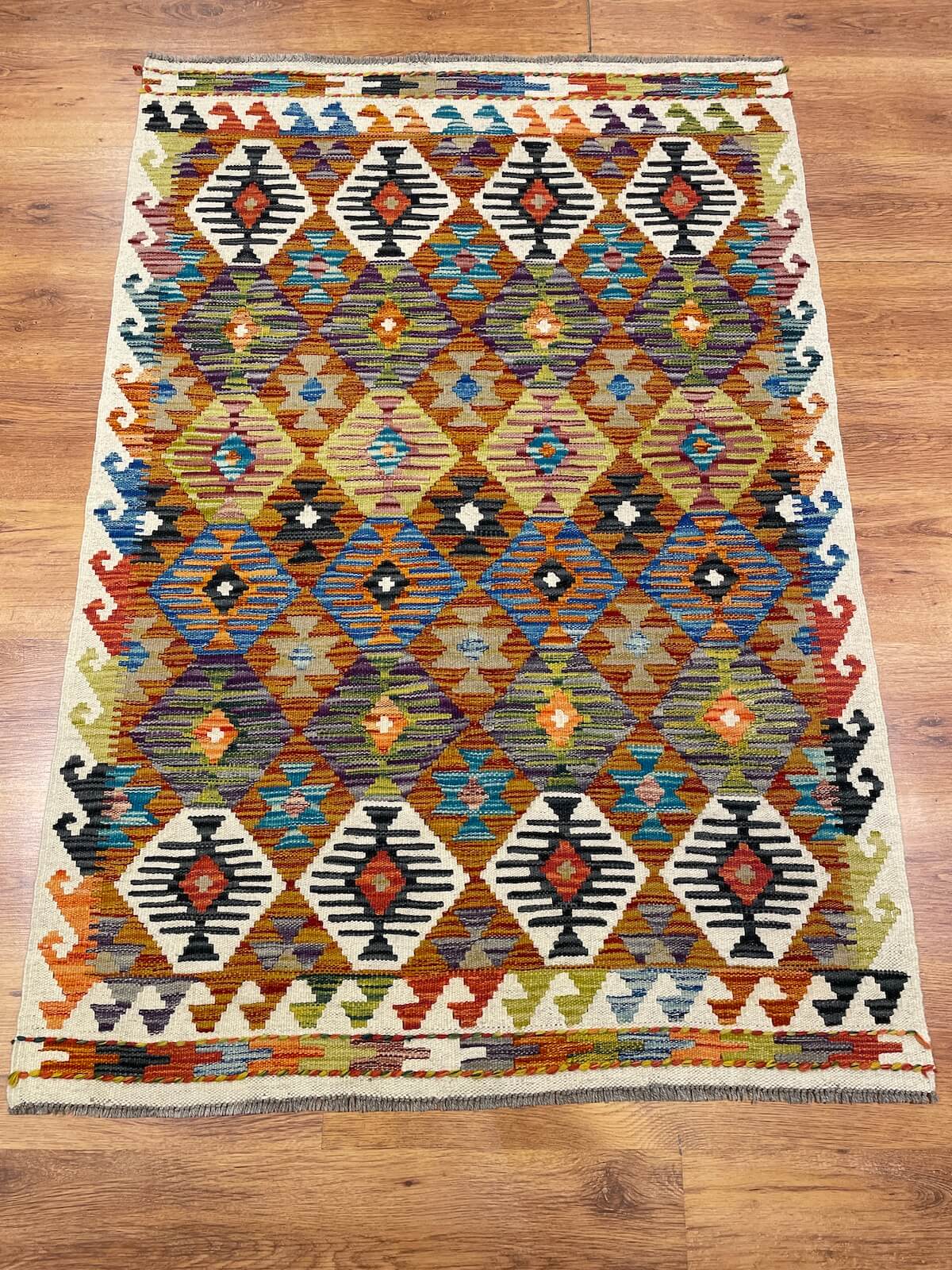 Anatolian Handwoven Kilim by Camel Carpet