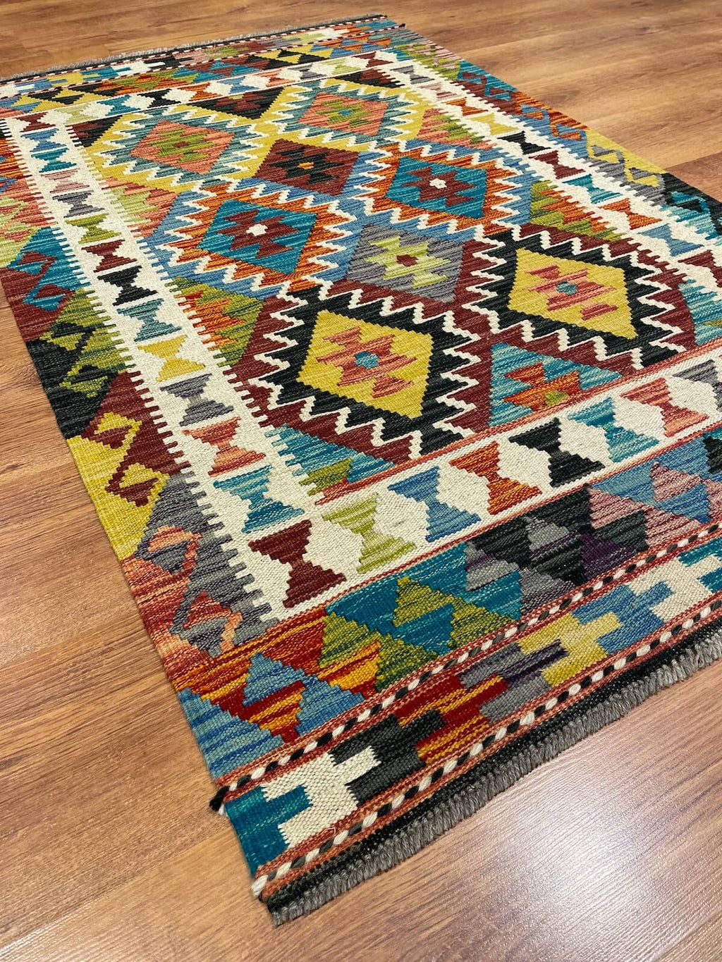 Anatolian Handwoven Kilim by Camel Carpet